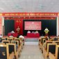 UB MTTQ Việt Nam phường Trường Sơn tổ chức hội nghị lần thứ mười một, khóa XII để đánh giá công tác mặt trận 6 tháng đầu năm, nhiệm vụ trọng tâm 6 tháng cuối năm 2023